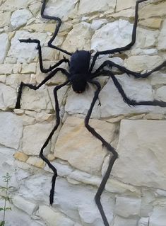 "From creepy spider webs to eerie ghost lanterns, these DIY ideas will give your home a hauntingly beautiful touch. 💀🕷️ #HalloweenDIYs #DIYHalloweenDecorations #HalloweenCrafting #DIYHalloweenIdeas #HalloweenDIYProjects #HalloweenDecorInspo #DIYHalloweenCrafts #HalloweenDIYInspiration #DIYHalloweenDecor Fake Spider, Halloween Spider Decorations, Halloween Plush, Spiders Scary, Haunted House Props, Giant Spider, Spider Halloween