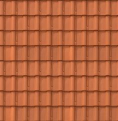 an image of a tile wall that looks like it is made out of orange bricks