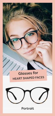 Heart Shaped Faces, Round Lens Sunglasses, Clear Glasses Frames, Cat Eye Colors, Women Eyewear, Fake Glasses, Tortoise Shell Glasses, Metal Frame Glasses