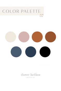 the color palette for three helios