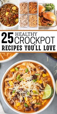 25 healthy crockpot recipes you'll love