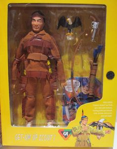 an action figure is shown in the box