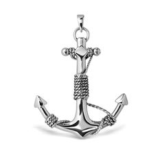 PRICES MAY VARY. Chain that will fit into bail : 1mm up to 3mm More Anchor available in our store. Please search Amazon for "WithLoveSilver Anchor" Marked .925 Sterling Silver Packaging: Black Velvet Pouch Weight : 10.35 Grams Silver Packaging, Anchor Pendant, Velvet Pouch, Black Velvet, Womens Jewelry Necklace, Shoes Jewelry, Silver Pendant, Jewelry Necklace Pendant, Shoe Jewelry