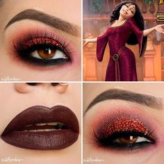 Cinderella Makeup, Disney Eye Makeup, Disney Inspired Makeup, Disney Princess Makeup, Disney Eyes, Make Up Designs, Awesome Makeup