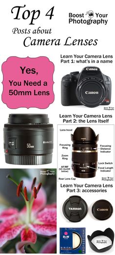 the top 4 things about camera lenses