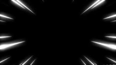 an abstract black and white background with bright lights in the center, creating a starburst effect