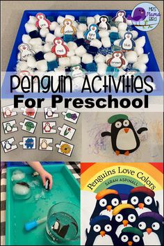 penguin activities for preschool and homeschool