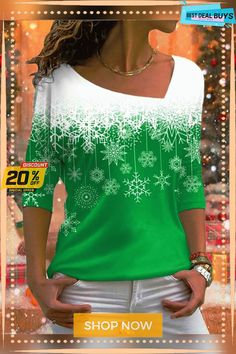 Casual Christmas T-shirt White Casual Christmas T-shirt, Casual White Christmas T-shirt, White Casual T-shirt For Christmas, Casual White T-shirt For Christmas, White Letter Print Top For Holiday, White Letter Print Tops For Holiday, White Graphic Tee For Winter, White Graphic Print Top For Holiday, White Christmas Graphic Tee Tops