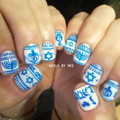 Nails After Acrylics, Chanukah Decor, Themed Nails