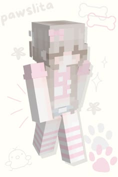 Minecraft Templates Skins, Kawaii Minecraft Skins Layout, Minecraft Skins Female Aesthetic, Skin Minecraft Girl Download, Minecraft Coquette Skin, Minecraft Java Skin, Skin Minecraft Girl Png, Minecraft Girl Skins Layout, Cutecore Minecraft Skin