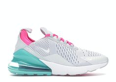 Check out the Nike Air Max 270 South Beach (Women's) available on @StockX Nike Air Max 270 Pink And Teal, Nike Air Max 270 Colorful, Nike Air Max 270 South Beach, Nike Air 270s, Preppy Air Max 270, Nike Aor Max, Preppy Tennis Shoes, 270 Air Max Shoes, Airmax 270s