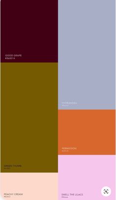 the color scheme for an interior design project