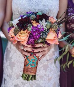 Camouflage Wedding, Weddings Country, Shotgun Wedding, Cowgirl Wedding, Cowboy Wedding, Camo Wedding, Bouquet Wrap, Arizona State University, Country Weddings