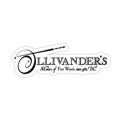 a sticker that says, illvaniders maker of fine washes