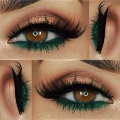 Brown Eyes Pop, Halloweenský Makeup, Alat Makeup, Bold Eye Makeup