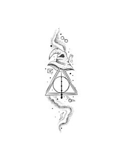 Tattoo Ideas, Harry Potter, Tattoos, White, Black