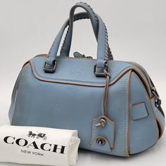 Reposhing This Item I Purchased From @Laurabauer478. Loved It, But Ready To Rotate For Something New. Questions? Leave A Comment Below! Bags Coach, Cornflower Blue, Coach Bags, Something New, Crossbody Bags, Satchel, Color Blue, Bag Lady, Blue Color