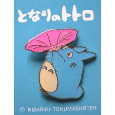 Blue Totoro, Cool Buttons, Soft Enamel, Enamels