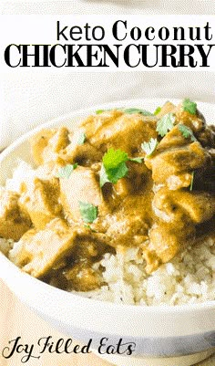 a white bowl filled with rice and chicken curry