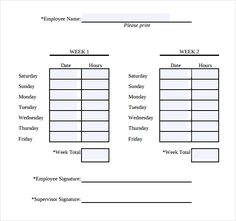 employee sign up sheet for work hours and timesheets in word or excel chart