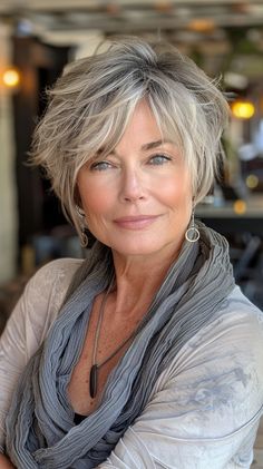 50 Blunt Cuts and Blunt Bobs That Are Dominating in 2024 Short Flippy Hairstyles, 60 Makeup, Over 60 Hairstyles, Radiant Beauty, Blonde Short, Messy Short Hair, Short Grey Hair, Edgy Short Hair, Short Hair Haircuts