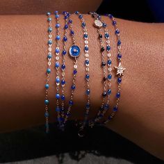 Gigi Clozeau - Star Classic Gigi Lapis diamond bracelet, Yellow Gold, 6.7 Jewellery Necklaces, 18k Gold Necklace, Jewelry Accessories Ideas, Funky Jewelry, Jewelry Lookbook, Star Bracelet, Bracelets Jewelry, Silver Style, Cute Necklace