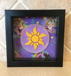 an image of a paper art with princesses on it