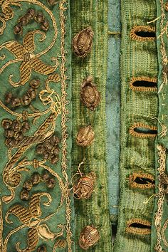 Historical Embroidery, Historical Dress, Crazy Quilting, Hee Hee, Dress Tutorials, Century Clothing, Gold Work, Antique Textiles, Linguine