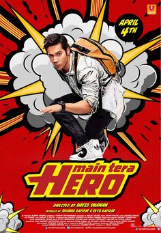 the movie poster for main hero