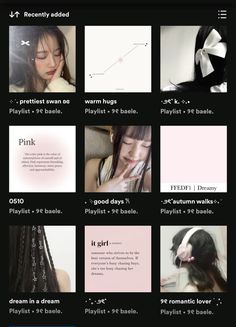 an info sheet showing different types of hair