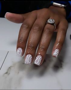 Coffin Gel X Nail Designs, Cutesy Nails, Solar Nails, Classy Acrylic, Sassy Nails, Hard Nails, Big Board, Drip Nails