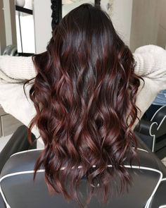 Rambut Brunette, Black Hair Balayage, Brown Hair Looks, Brown Hair Inspo, Hair Color Auburn, Brunette Balayage Hair