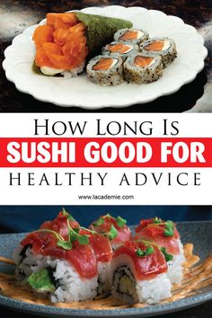 sushi is good for healthy advice and it's easy to make at home