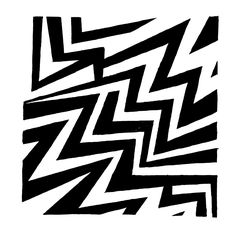 an abstract black and white pattern on a white background