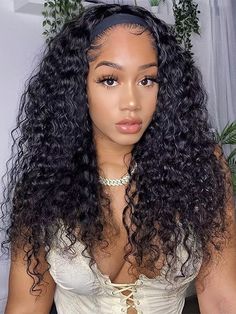 Hair Name: Headband Wig Hair Style: Water Wave Hair Length: 8-30 inch Wig Weight: 200-320g/Wig (Depending on Lengths and Density) Color: Natural Black Density: 150%,180% Cap Size: Medium, about 22.5inches Quality: 100% Virgin Human Hair Last for One More Year Hairline Headband Shipment: DHL, FedEx, or UPS 5-7 business days. •Quick & Easy: guleless wig, Zero Skill is needed for Install •Soft & Smooth, Manageable & Comfortable •Easy to maintain and beginner-friendly •Soft & Smooth virgin hair that Headband Wig Hairstyles Curly, Water Wave Headband Wig, Styling Headband Wig, Body Wave Headband Wig, Blue Headband Wig, Shea Moisture Shampoo, Diy Hair Wig, Brown Wig, Headband Wigs