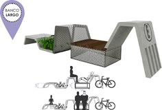 an image of a set of outdoor furniture that is designed to look like a box