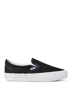 The slip-on that's been setting trends since 1979. Sleek, easy, and effortless, Vans white slip-on shoes are one of the brand's most popular designs--a perfect middle ground between style and convenience. Comfortable Slip-on Skate Shoes For Streetwear, Vulcanized Sole Slip-on Sneakers For Streetwear, Streetwear Slip-on Sneakers With Rubber Sole, Slip-on Sneakers With Rubber Sole For Streetwear, Classic Vans Slip-ons, Vans Slip-on Sneakers For Streetwear, Sporty Vans Slip-ons With Rubber Sole, Skateboarding Slip-on Sneakers With Rubber Sole, Classic Slip-on Skate Shoes For Streetwear