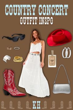 Looking for cute country concert outfit inspo for your summer country concerts?! I love this western boho country concert look! We attend multiple country concerts & country festivals every summer & I love coming up with cute country glam outfits & cute country outfits like this!! Shimmer Body Oil, Summer Country