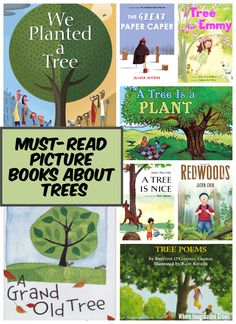 children's books about trees with the title must read pictures about trees