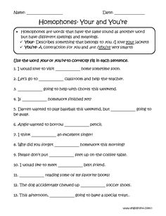 homos worksheet with the words homo and you're in english language