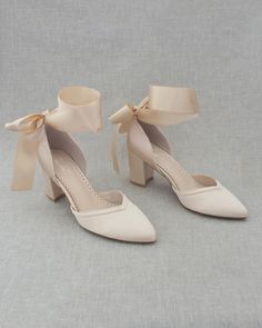 Shop our collection of women shoes in glitter, satin and lace. Perfect for brides, bridal party and evening shoes for other special occasions. FREE SHIPPING FOR US ORDERS $100 AND MORE! Wedding Shoes Ankle Wrap, Wedding Shoes Ankle Tie, Wedding Block Heels, Women's Slip Ons, Sage Wedding, Cream Wedding, Bridesmaid Shoes, Ankle Wrap, Womens Wedding Shoes