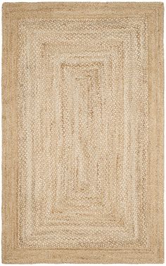 safavieh clearance natural fiber nf885b natural rug Mediterranean Rug, Natural Fiber Area Rug, Mediterranean Interior, Sisal Area Rugs, Safavieh Rug, Solid Color Rug, House Color, Beach House Style, Organic Pattern