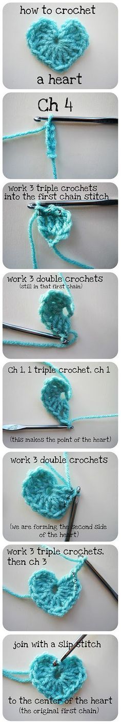 the instructions to crochet an object with yarn