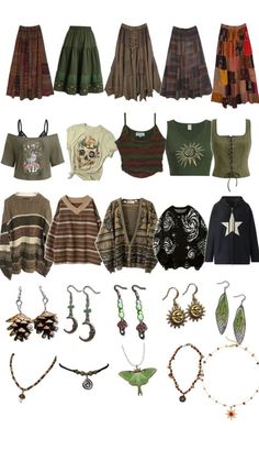 Goblincore Outfits, Fairy Core Outfits, Nature Fairy, Boho Nature, Looks Pinterest, Estilo Hippy