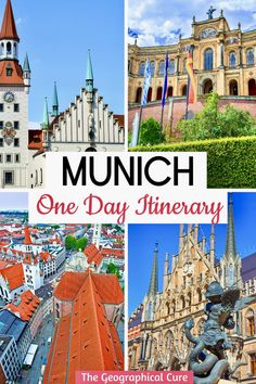 Pinterest pin for one day in Munich itinerary Visit Munich, Trip To Germany, Germany Munich, Museum Guide