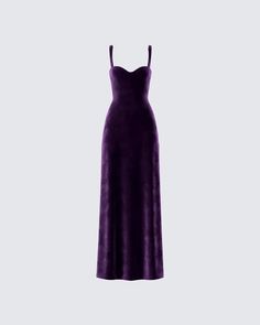 Stephanie Purple Velvet Maxi Dress – FINESSE Doctor Odyssey, Purple Dress Casual, Fall Dinner Outfit, Royal Purple Dress, Plum Colored Dresses, Dark Purple Dress, Winery Outfit, Dress Reference, Dress Polyvore