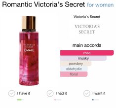 Victoria Secret Rose Perfume, Victoria Secret Romantic Perfume, Vs Perfume, Victoria's Secret Body Mist, Victoria Secret Spray, Romantic Perfume, Profumo Victoria Secret