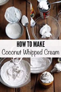 how to make coconut whipped cream