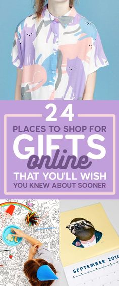 24 Places To Shop For Gifts Online That You’ll Wish You Knew About Sooner. Everyone could use some help in the gift-giving department. Whether you are buying for your sibling or a distant relative that you barely know, this list has some great options for unique gifts from online retailers. Check out the complete guide at https://www.buzzfeed.com/mallorymcinnis/hey-and-if-you-don-t-know-now-you-know?sub=4018300_7397510&utm_term=.sl6GyvRVm#.gm7mY0pW4 Wedding Reception Ideas, Places To Shop, Amazing Gifts, Shopping Tips, Shopping Sites, Online Stores, Online Gifts, Christmas Pictures, Random Gifts