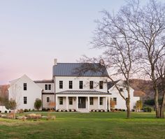 The Farmstead Project is a gorgeous dream home situated on 3 acres in the beautiful middle Tennessee area. Take a photo tour and you will see the professionally designed details in every room. White Colonial, Dream Farmhouse, Colonial House Plans, Farmhouse Renovation, Farmhouse Remodel, Street House